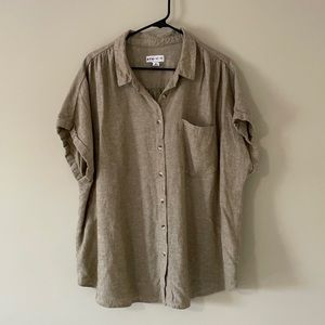 Short sleeve button down shirt